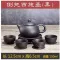 Chinese Tea Set 1 Teapot 4 Cups Yixing Zisha Pot Handmade Zhu Ni Xi Shi Pot Home Set Small Teapot