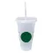 710ml/700ml/473ml Straw Cup with LOD with Logo Color Coffee Cup Reusable Cups Plastic Tumbler Matte Finish Plastic Cup