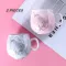 2 Pieces Flamingo Coffee Mugs Ceramic MUG MRS Travel Milk Tea Cup 250ml Wedding Droppping