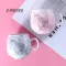 2 Pieces Flamingo Coffee Mugs Ceramic Mug Mr Mrs Travel Milk Tea Cup 250ml Wedding Dropshipping