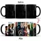 1pcs New 350ml Color Changing Mugs Ceramic Coffee Milk Cups Best For Family Children Friends