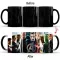 1pcs New 350ml Color Changing Mugs Ceramic Coffee Milk Cups Best for Family Children Friends