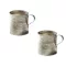 Photography Props Measuring Cup Vintage Wrought Iron Old Handle Mug American Rural Dessert Fruit Dried Fruit Snack Kitchen