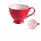 3d Retro Breakfast Ceramic Cups Birthday S Coffee Milk Oatmeal Animal Cartoon Lovely Mug Ice Cream Pottery Cups