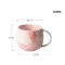 Natural Marble Porcelain Coffee Mug Milk Cups And Mugs Pink Breakfast Ceramic Cup Creative Wedding