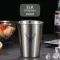 Double Wall 304 Stainless Steel Cup Heat Resistant Tea Coffee Beer Soda Whisky Mug Portable Bar Kitchen Wedding Party Cup