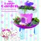 Plastic garden, children's toys, development toys Happy garden