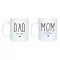 S for Parents 2PC 11oz Mug The HappyS Dad and Mom