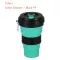 Creative 550ml Folding Silicone Cup Travel Portable Cup Silica Coffee Mug Telescopic Drinking Collapsible Mugs