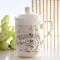 Oussirro Bone China Mugs With Creative Ceramic Milk Coffee Mug Cup Elegant Wedding