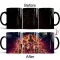 1pcs New 350ml Magic Color Changing Mugs Ceramic Coffee Cups Best For Family Children Friends