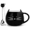 420ml Ceramic Mugs With Cute Cat Coffee Tea Milk Animal Cups Phone Holder Water Cup Travel Kitchen Dining Bar Drinkware
