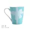 Classic Lace Blue Ceramic Cup Creative Blue Drink Cup Coffee Milk Cereal Mug Wedding High Quality Bone China Cups