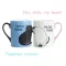2PCS LUXURY KIS CAT CUPS COUPLE CARAMIC MUGS MARID COUPLESARY MORNING MILK COFFEE TEA BREAKFAST VALENTINES