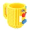 1pc 12oz Coffee Mug Brick Mug Type Building Blocks Cup Diy Block Puzzle Mug Drinkware Drinking Mug 11 Colors