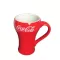 Creative Coffe Cups Ceramic Red Beer Mug Coke Cola Cup Coffee Mug Coffee Cup For Travel Friends Gits