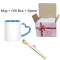 Custom Princed Multi Color Handle Mug Travel Ceramic Cup Family Friends Birthday DIY LOGO TEXT COFFEE CUP
