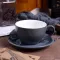 220ml High-Grade Ceramic Coffee Cups Cup Set European Style Mug Cappuccino Flower Latte