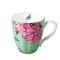 Europe Bone China Mugs Capacity 420ml Creative Pastoral Flower Tea Cup Office Milfeme Mug Ceramic Home Drinkware