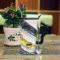 500mlcartoon Luo Wen Bei Office Mug With Lid Spoon Milk Coffee Cup Ceramic Cup Water Cup