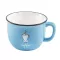 Creative Color Heat-Resistant Mug Cartoon with Spoon Lid 200ml Cup Milk Coffee Mugs Children Cup Office Drinkware