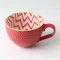 CREATIVE CRAMIC MUG NORDIC STYLE CAPICITY EMBOSD COFFEE MUG FLOWER CUPS BREAKFAST MILK TEA JUICE MUG