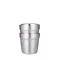 BIUBIUTUA 4PCS 175ml Double Wall 304 Stainless Steel Ice Water Mug Beer Cup Bilayer Coffee Milk Tea Lemon Juice Mug 300ml