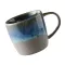 1pc Ceramic Mug Home Office Water Cup Retro Single Ear Mug Portable Cup