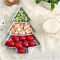 New Creative Tree Shaped Dried Fruits Plate Dry Fruit Boxes Lazy Snack Box Household Snack Plates