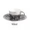 Creative Reflection Cup Nordic Cartoon Panda Anamorphic Cup Tiger The Mirror Collection Mug