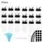 5-25PC SALT and PEPPER SHAKER SPICE Container Plastic Dos Not Contain BPA JAR SET KITCHEN SPICE JAR