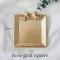 Creative Resin Plate Lovely Retro Gold Bow-Knot Pattern Dessert Fruit Cake Plates Storage Home Decoration