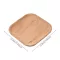 Innovative Wooden Platter Tray Round Square Small Plate Wood Baking Tools