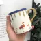 Golden Handle Ceramic Cup Creative Coffee Mug Coffee European Luxury Water Cup After Set Pair Cups