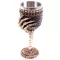 Stainless Steel Double Liner Drinking SKULL MUG RESIN 3D SKULL TANKAROR DECOR CUP DROGON BONE SKULL METAL METAL WINE GOLLET CUP