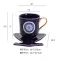 Morocco Light Luxury Ceramic Coffee Cup European Small Luxury Coffee Cup Dish Set Home Afternoon Tea Exquisite Cup