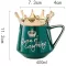 Creative Crown Theme Milk Coffee Mugs Cartoon Crown Mugs Cup Kitchen Tool Halloween for Girlt Kids