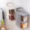 Creative Kitchen Seasoning Shelf Box Rotating Salt Pepper Jar Set Condiment Container Spice Holder Organizer Kitchen Accessories