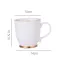 Nordic Ceramic Phnom Penh Coffee Mug Porcelain Breakfast Milk Milk Milk Creative Afternoon Teacup Couple Water Cup Drinkware