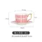 Morocco Light Luxury Ceramic Coffee Cup European Small Luxury Coffee Cup Dish Set Home Afternoon Tea Exquisite Cup
