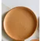 Kitchen Tableware Bread Butter Plates Japanese Style Solid Wood Round Fruit Salad Bread Dessert Dish Bowl Tray