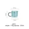 250ml Creative Double Glass Coffee Mug Beer Milk Cups Transparent Drinkware Teacup Heat Insulation Office Home Handgrip Mug