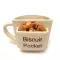 Creative Coffee Mug With Biscuit Cookie Dessert Pocket Funny Mug Ceramic Mugs For Coffee Tea Cup Travel Coffee Cup