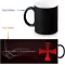 Birthday The Knights Templa Coffee Mugs Custom Mug Heat Changing Color Transforming Tea Cup