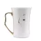 Creative Coffee Cups Double Bowl Ceramic Bowl Valentine's Day Birthday Wedding Trent Mouthwash Cups Bathroom Decor