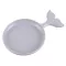 Fruit Plate Plate Home Snack Plate Cute Dried Fruit Plate Melon Planet Deplicatory Ball with Fish Tail Shaped Handle Storage Trays