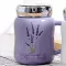 1pcs New 500ml LAVENDER CARMIC MUG WITH COVER 4 STYLE MIRROR SEAL Leakproof Coffee Milk Tea Cup for Friend