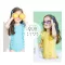 Kidsumplay Girls Frill Swimsuit ชุดว่ายน้ำวันพีชกัน UV เด็กผู้หญิง