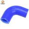 Possbay Universal Blue Water Hose 38-89mm 90 Degree Car Constant Diameter Silicone Hose Coupler Turbo Elbow Reducer Pipe