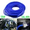 CAR 4mm Blue Silicone Vacuum Hose Rubber Air Waleant Pipe Tube Universal